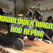 ALL-POWER Snowblower Diagnose and Repair